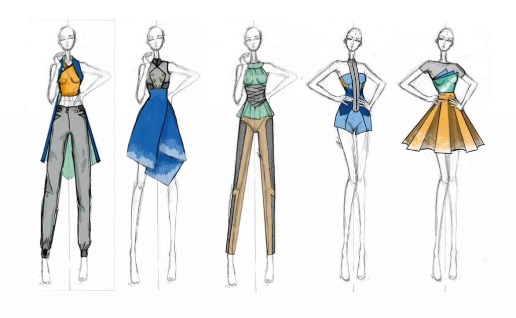 Seams Geeky Collection sketches