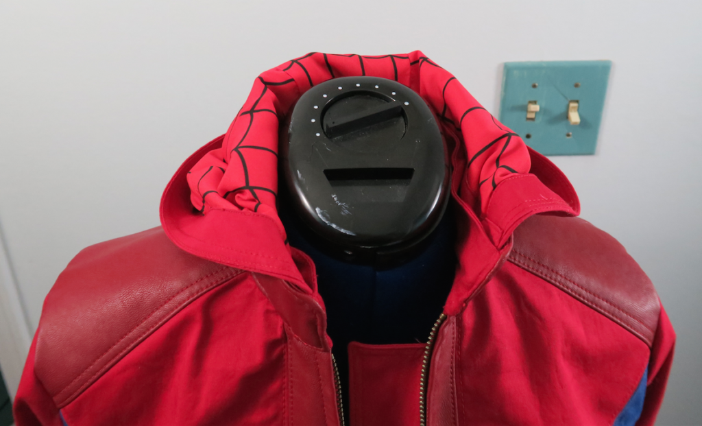 Seams Geeky Cosplay Spider-Man coat