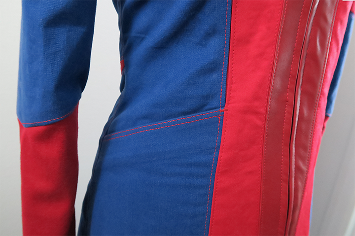 Seams Geeky Cosplay Spider-Man coat